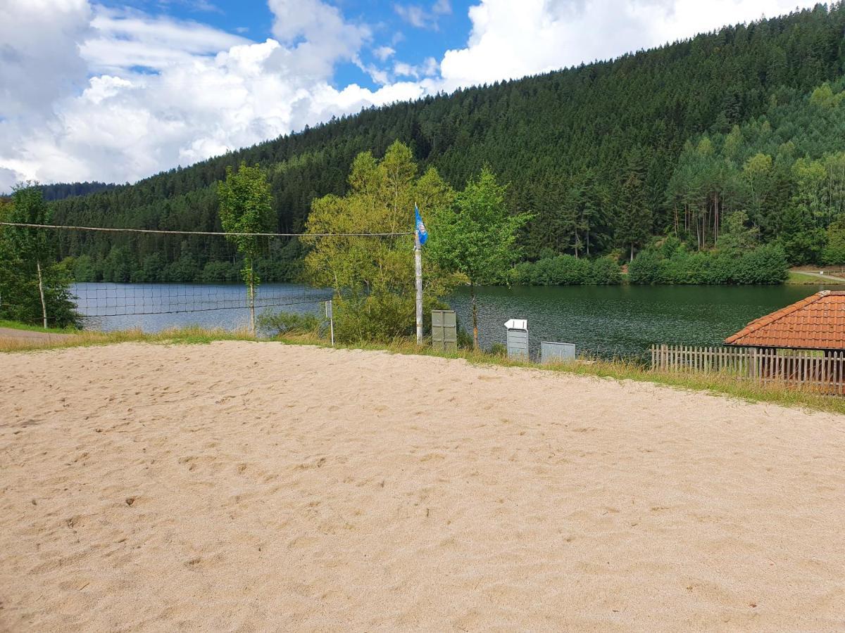 Haus Adler - Komplettes Ferienhaus Am Badesee Erzgrube المظهر الخارجي الصورة