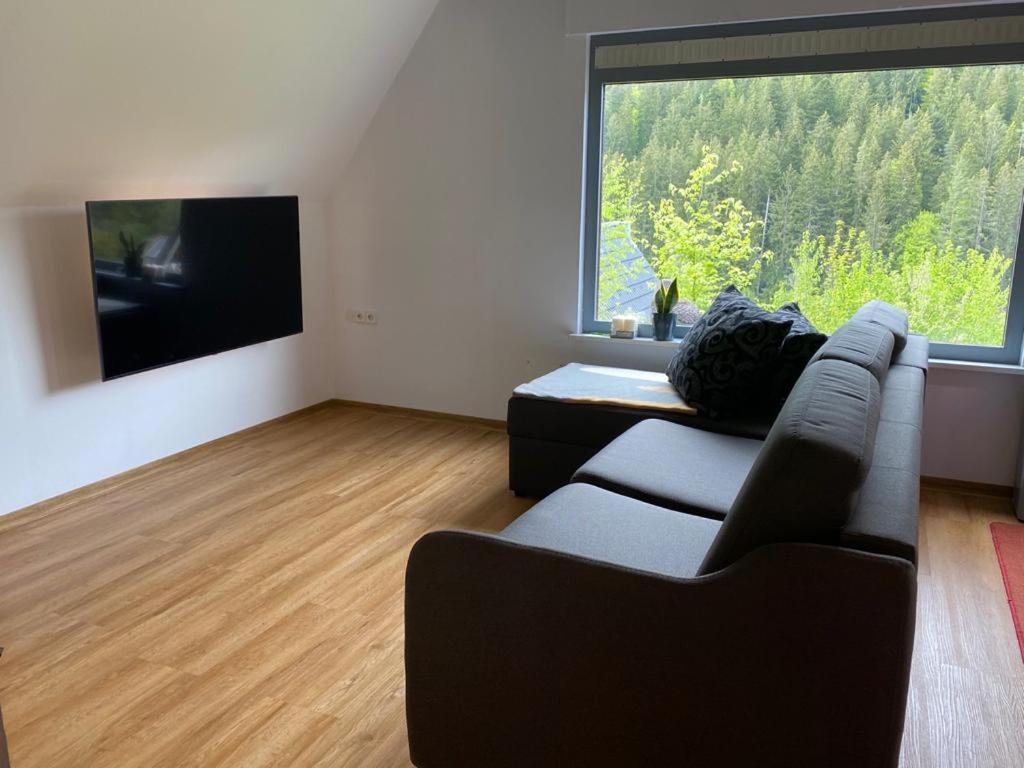Haus Adler - Komplettes Ferienhaus Am Badesee Erzgrube المظهر الخارجي الصورة